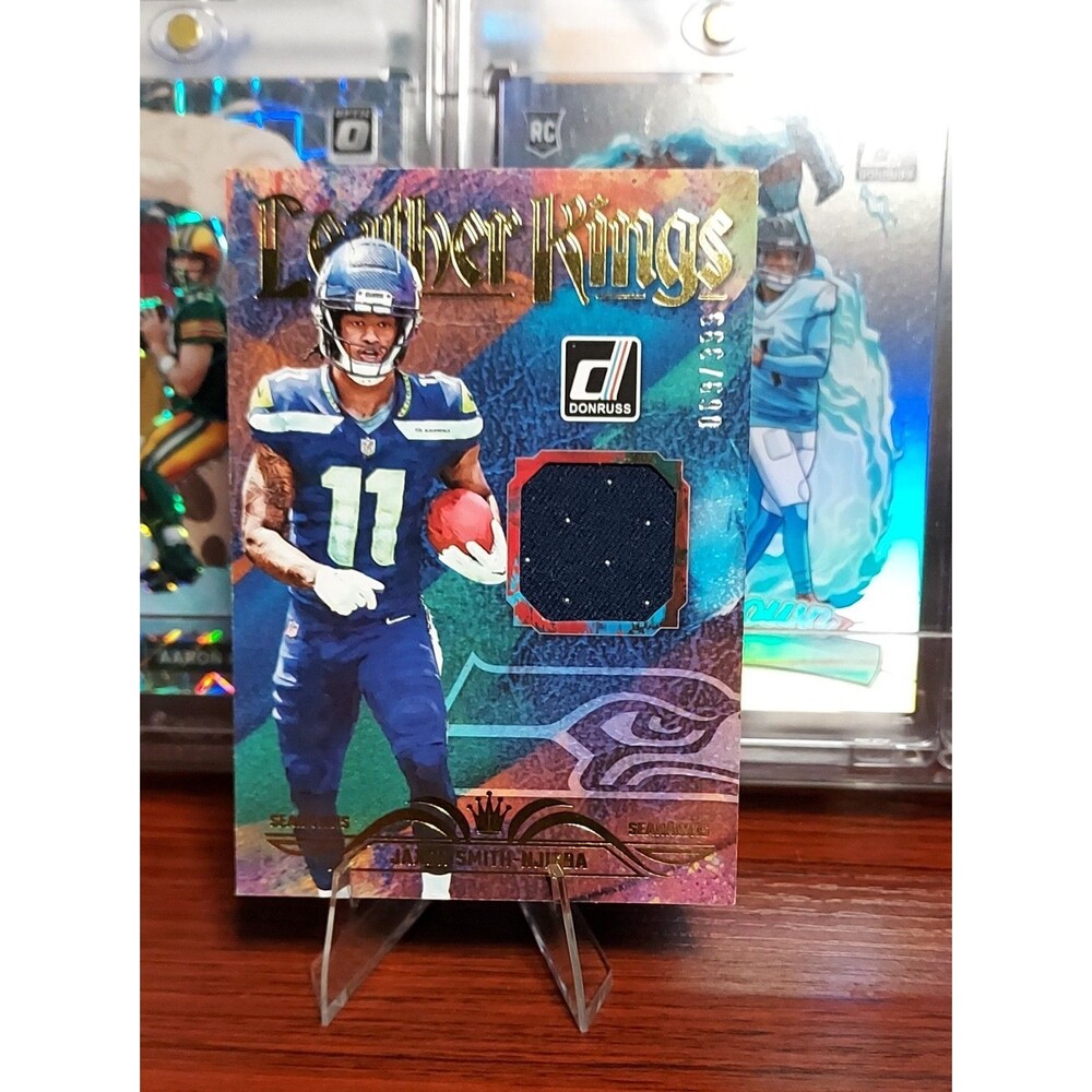 2023 Panini Donruss - Leather Kings Jaxon Smith-Njigba Numbered /399